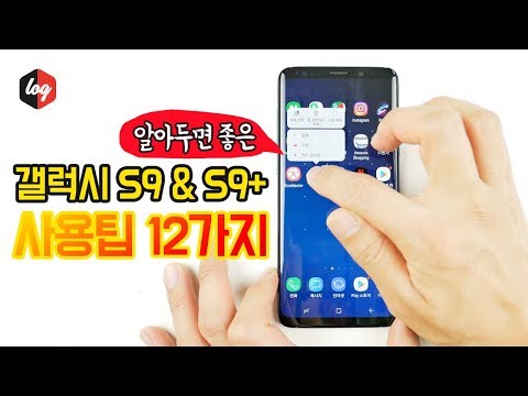 알아두면 좋은 갤럭시S9 & S9플러스 미립자팁 12가지 | 더로그