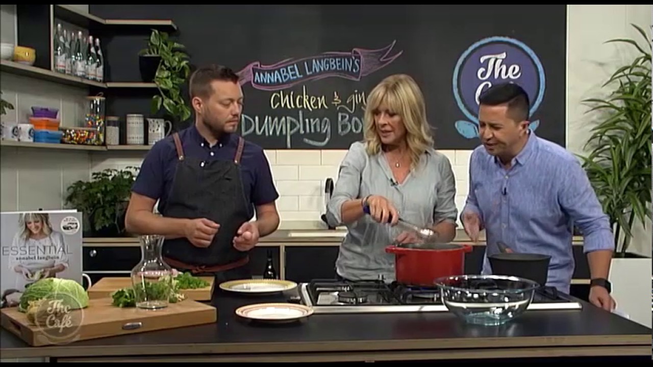 Annabel Langbein Joins us to make her Chicken and Ginger Dumpling Bowl ...
