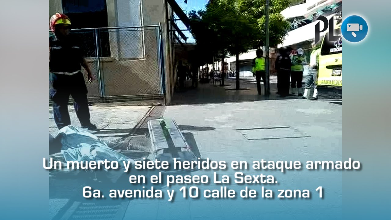 Ataque deja un muerto y heridos en paseo de La Sexta - YouTube