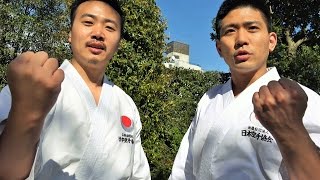 中国人空手家が日本に参上！Chinese Karate men come to Japan! (HD)