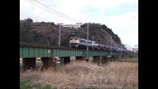 JR貨物　EF65 1001牽引懐かしの3363レ 03/03/2007