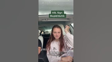 Learn How To Sign Stupid in ASL for Beginners | American Sign Language #shorts