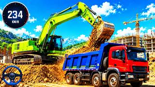 🚧 Heavy Excavator Simulator Game - Mega Construction Machines Simulator - Android GamePlay