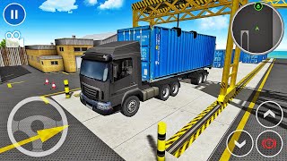 Heavy Container Truck Delivery - Loading Cargo Containers at Dockyard - Android Gameplay screenshot 5