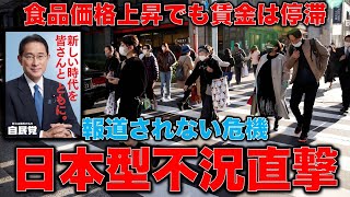 食品価格上昇＆賃金停滞。マスコミが真剣に報じない「物価上昇」本当のリスクとは？海外ニュース分析からわかる岸田政権が対応不能の日本経済の危機。平田悠貴。一月万冊