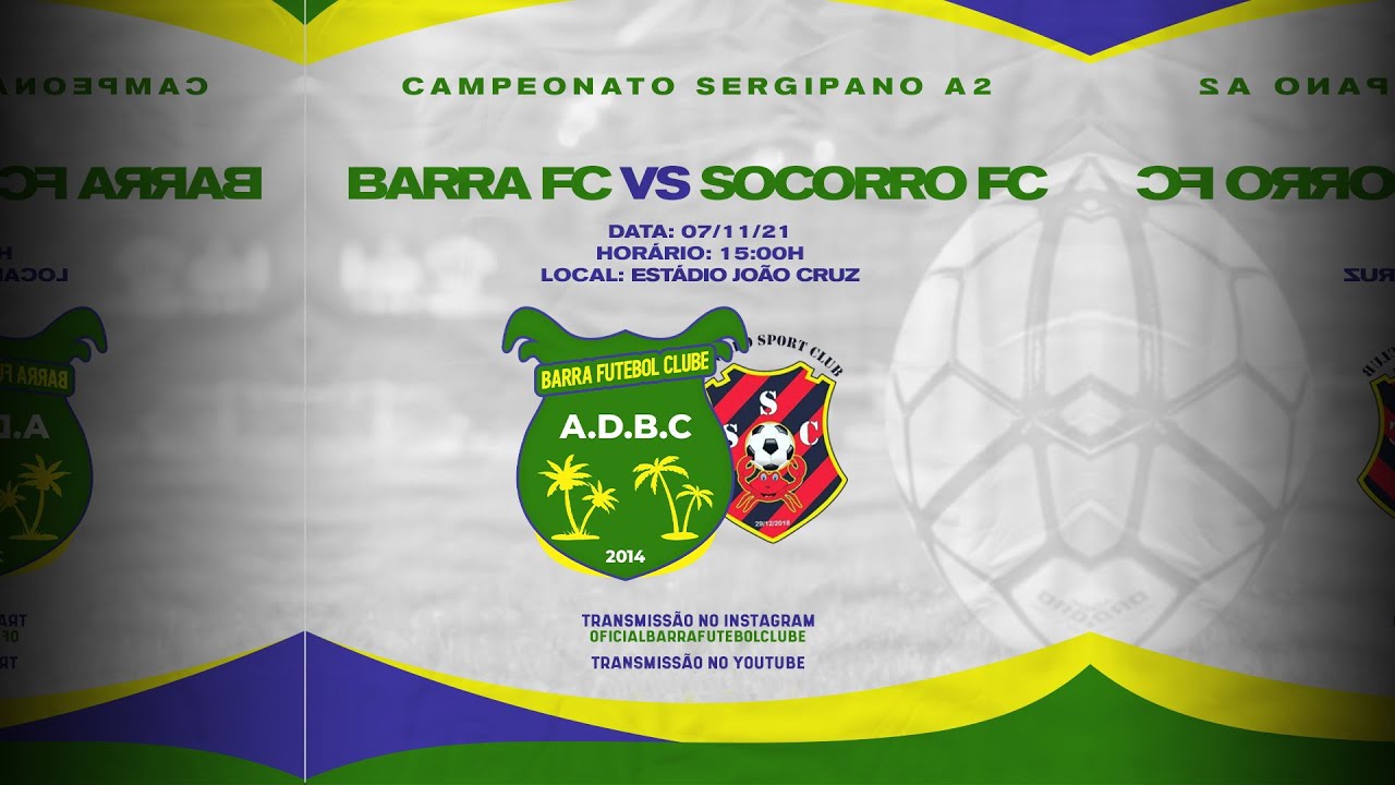 MARUINENSE X BARRA - CAMPEONATO SERGIPANO A2 