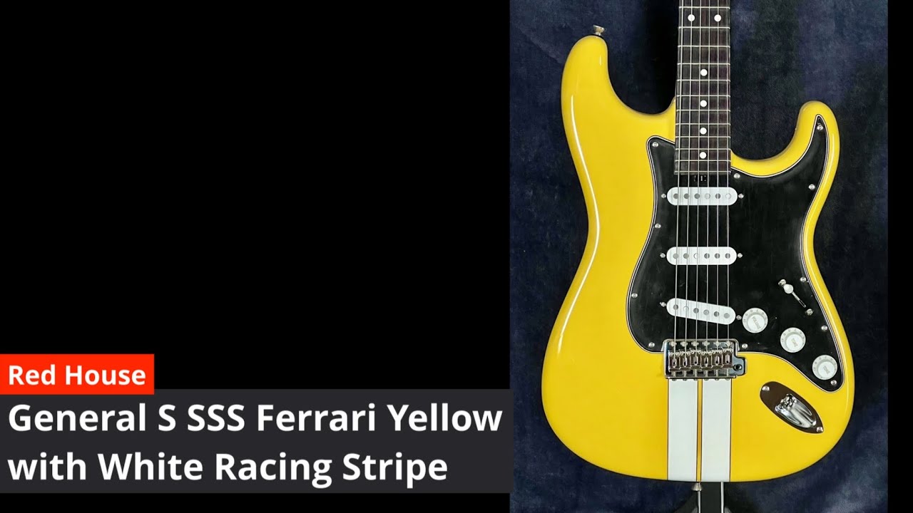 ギター Red house Guitars General S / SSS 3TS Red house Guitars GeneralS/SSS 【現物画像】【軽量3.1kg