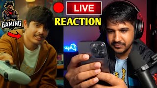 Desi Gamers (AmitBhai) LIVE🔴 Reaction on AJJUBHAI FACE REVEAL | Total Gaming Face Reveal