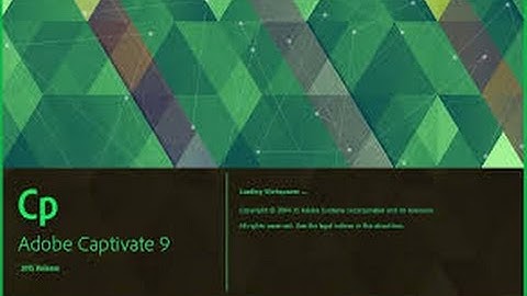 Using Project Templates with Adobe Captivate