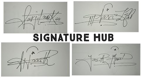 Ahmer, Aaraiz, suraij and yasir name signature