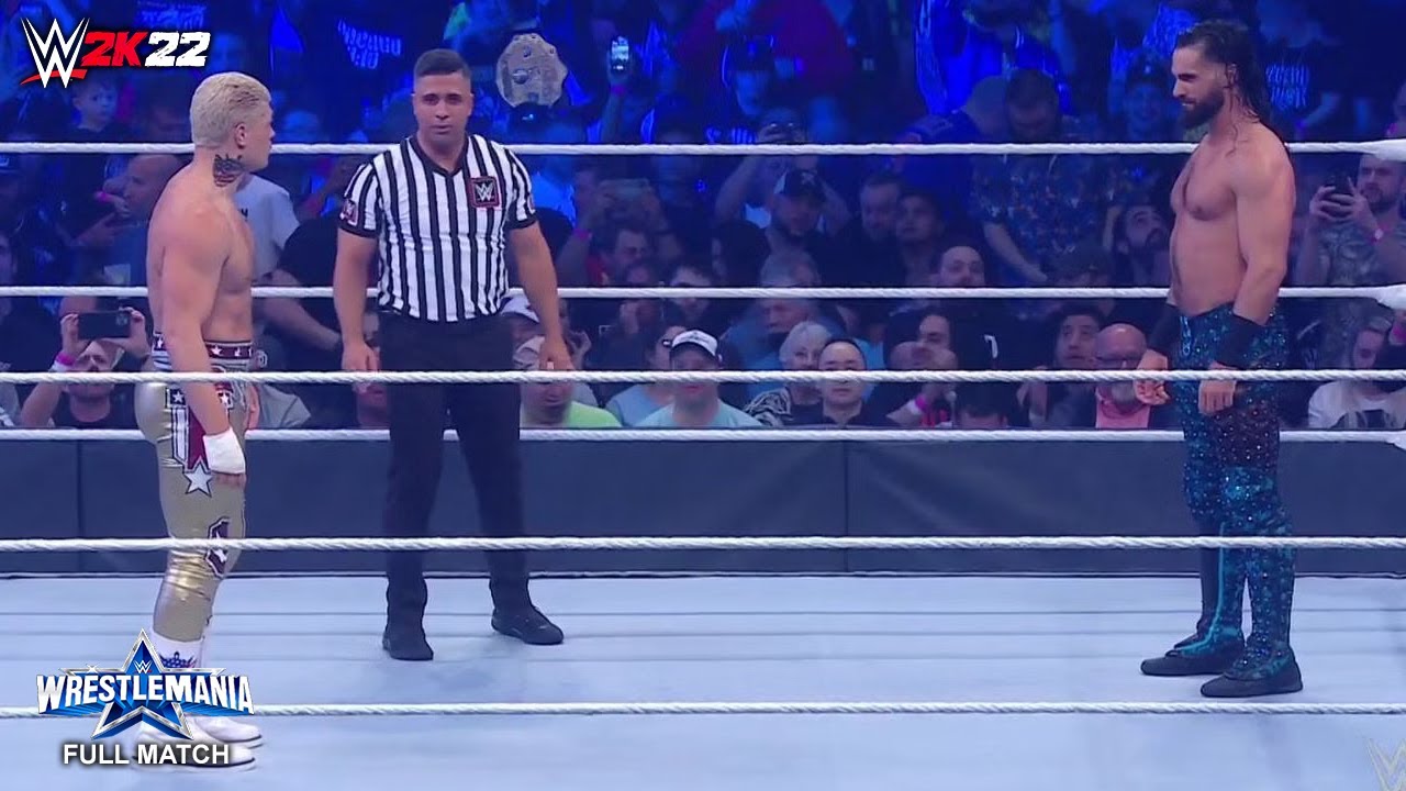 FULL MATCH - Cody Rhodes vs. Seth Freakin' Rollins: WrestleMania 38