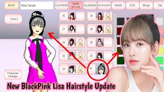 New Blackpink Lisa Hairstyle Update In Sakura School Simulator