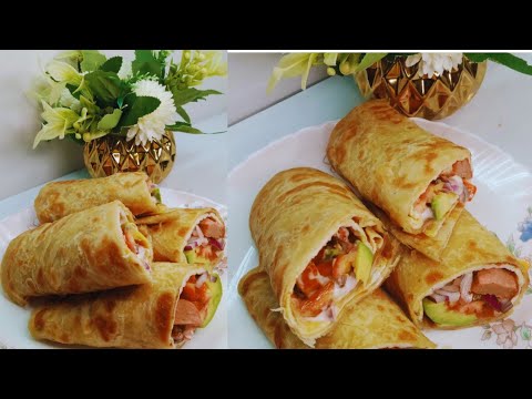 Kenyan Smocha RecipeRolex Recipe Kenyan Street FoodSmokie Chapati