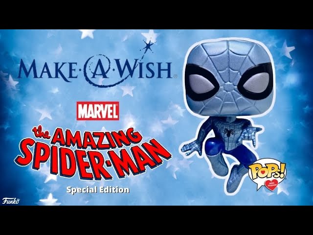 Funko Pop! Marvel: M.A.Wish - Spider-Man Vinyl Bobblehead