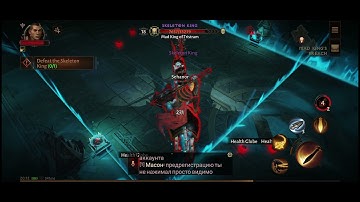 Diablo Immortal Alpha #2: Crusader Gameplay; Skeleton King