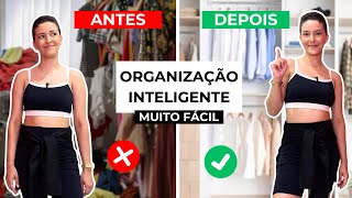 7 TÉCNICAS INFALÍVEIS PARA ORGANIZAR SEU GUARDA ROUPAS (do zero)