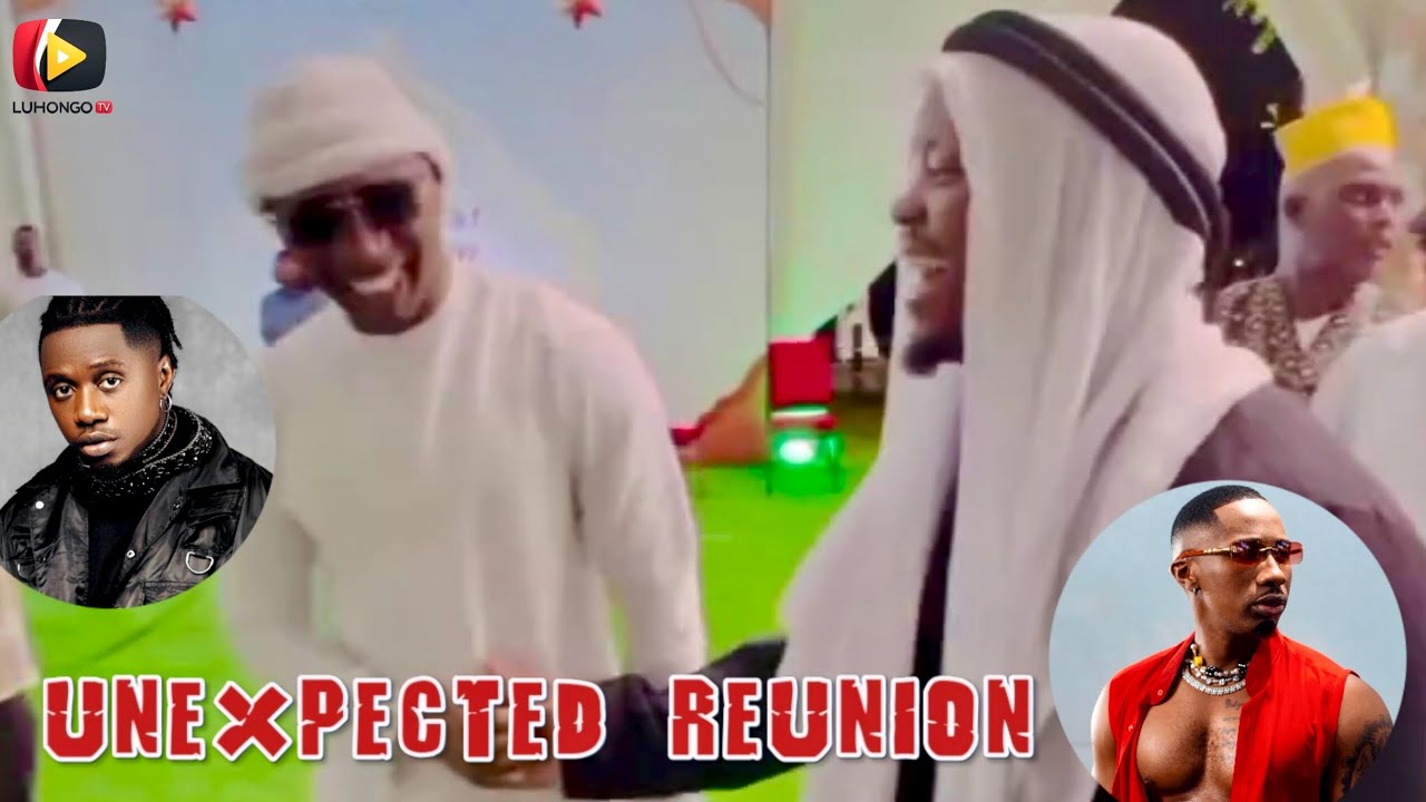 Jux, Harmonize & Rayvanny Finally Meet in Kenya🇰🇪 — Their Reaction SHOCKED Everyone!