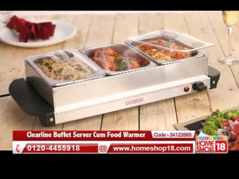 Homeshop18.com - Clearline Buffet Server Cum Food