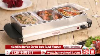 Food Warmer Cum Buffet Server online in North India — CLEARLINE