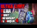 Ultra Light Gear - die Großen 4 - Ul Outdoor Trekking Ausrüstung (Deutsch/German)