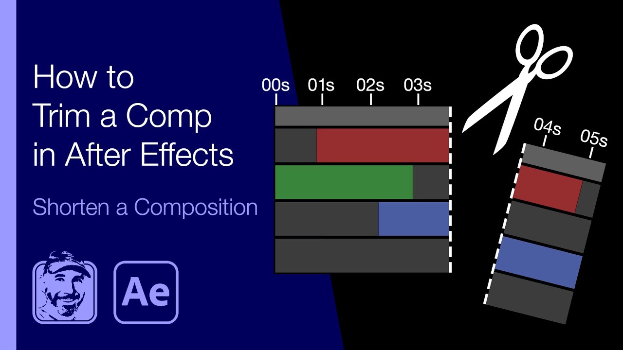 How to Trim a Comp After Effects (Shorten a Composition) - YouTube