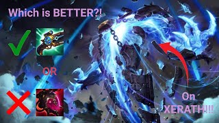 The TRUTH about Ludens Companion vs Malignance on Xerath. (LoL Patch 14.9/14.10)