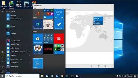 How to Add a Clock to Start Menu Using Alarms & Clock App in Windows 10