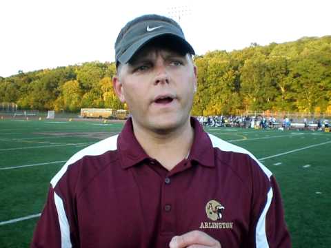 Arlington football: Coach Dominick DeMatteo reacts to win vs. John Jay