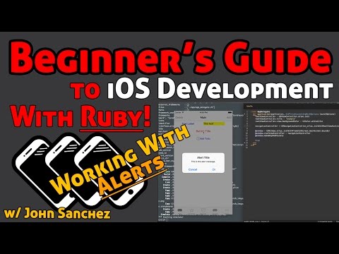 5 - iOS Development with Ruby using RubyMotion -  Adding Alerts To Your App