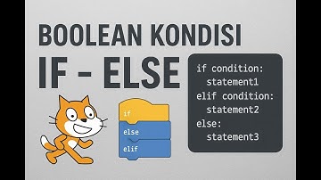 Boolean Kondisi If - Else - Elif Pada Pemroraman Scratch & Python
