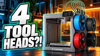 Is the Flashforge Creator 5 the Future of Multi-Color