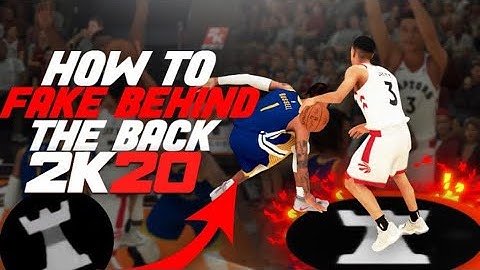 HOW TO DO WHOOPTY WOOPSEN FAKE BEHIND THE BACK CREATED BY STEEZO THE GOD IN NBA 2K20