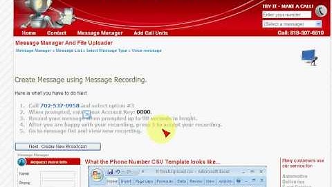 How to simply and quickly make automated phone calls