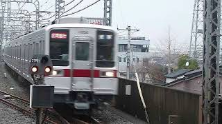 東武鉄道 10050系11658F区間急行「浅草行き」北越谷駅通過