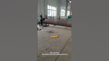 RG-K32 in Action | 32-Inch Roll Grooving Machine at Steel Pipe Factory #machine