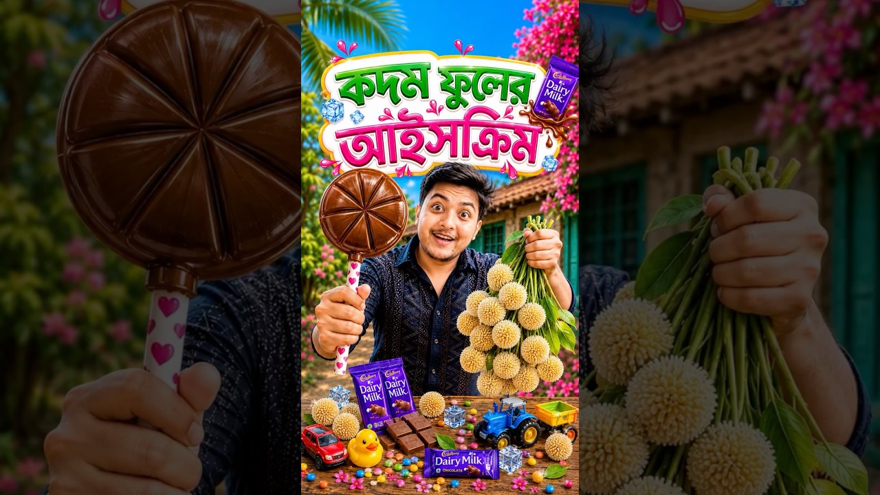 Tuktuk ar jonno flower icecream||😂😅#shorts #icecream #funny #recipe