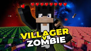 Survival Dengan 1,000 Villager & Zombie image