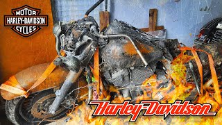 Восстановление мотоцикла Harley Davidson. Road King | Full Restoration \