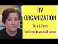 RV Organization! My Tips & Tricks to Organizing a Small Space!