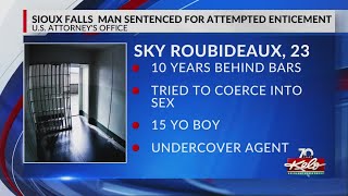 Sioux Falls man sentenced for sex crimes