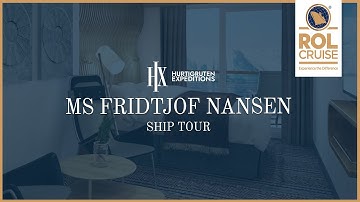 Brand New Hurtigruten MS Fridtjof Nansen | Step on board her first ever ship tour!