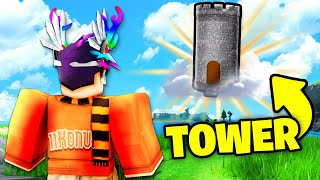 Sneaking Into This TOXIC CLAN SKY TOWER! (Roblox Survival Game) screenshot 1