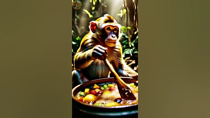 How a Rabbit Cook Creates a Giant Carrot Soup – A Jungle Feast Uncovered! #rabbit #cuteanimals #eat