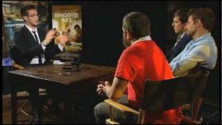 HANGOVER PART 2 interviews with Ed Helms, Bradley Cooper, Zach Galifianakis, Ken Jeong