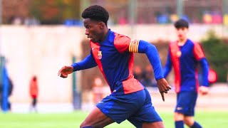 Ebrima Tunkara - Greatest Talent Of La Masia? - Best Skills Goals