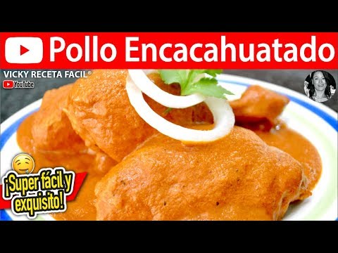 POLLO ENCACAHUATADO | #VickyRecetaFacil - YouTube