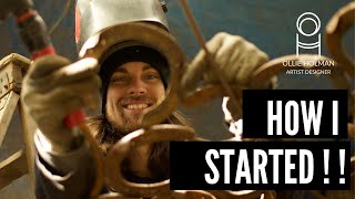 Becoming a Metal Sculptor!! // Behind the scenes With Ollie Holman. Artist.