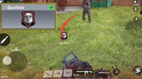 New Dauntless Perk in COD Mobile | Call of Duty Mobile