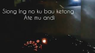 Video thumbnail of "bentan su (lirik) lagu Sumbawa"
