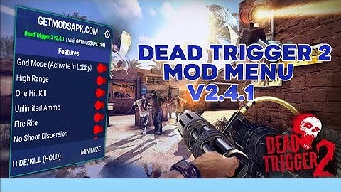 Dead Trigger 2 Mod Menu - V2.4.1 Latest Version